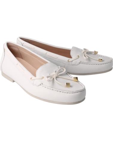 Halbschuhe für Damen STONEFLY MOCASIN LAZO WHITE