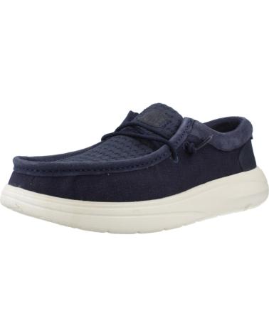 HEY DUDE MOCASINES WALLY WOVEN NAVY BLAZER NVYBLZR