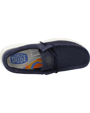 HEY DUDE MOCASINES WALLY WOVEN NAVY BLAZER NVYBLZR