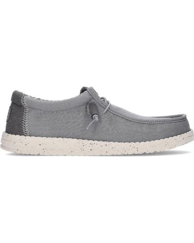 HEY DUDE ZAPATOS ZAPATOS HOMBRE MOCASINES MODELO WALLY STRETCH COLOR GRIS