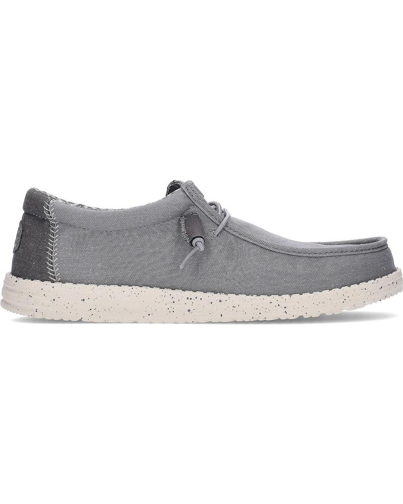 HEY DUDE ZAPATOS ZAPATOS HOMBRE MOCASINES MODELO WALLY STRETCH COLOR GRIS