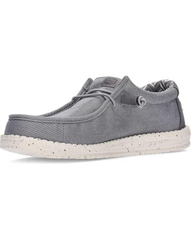 HEY DUDE ZAPATOS ZAPATOS HOMBRE MOCASINES MODELO WALLY STRETCH COLOR GRIS