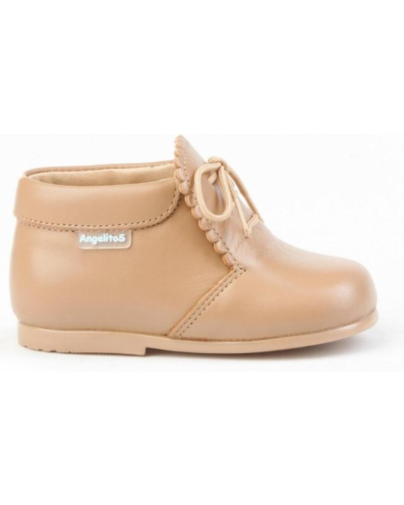 Stiefel für Mädchen ANGELITOS BOTITA GALES PIEL 422 CAMEL
