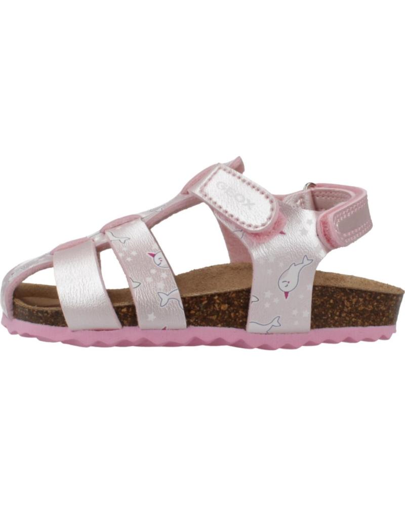 GEOX SANDALIAS GEOX B SANDAL CHALKI, CIERRE VELCRO, SUELA ERGONÓMICA C8010