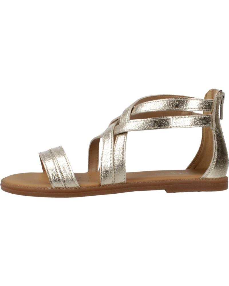 GEOX SANDALIAS MUJER MODELO J SANDAL KARLY COLOR ORO C2010
