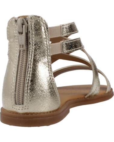 GEOX SANDALIAS MUJER MODELO J SANDAL KARLY COLOR ORO C2010