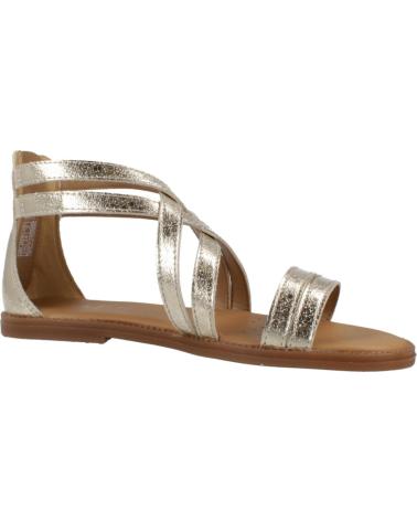 GEOX SANDALIAS MUJER MODELO J SANDAL KARLY COLOR ORO C2010