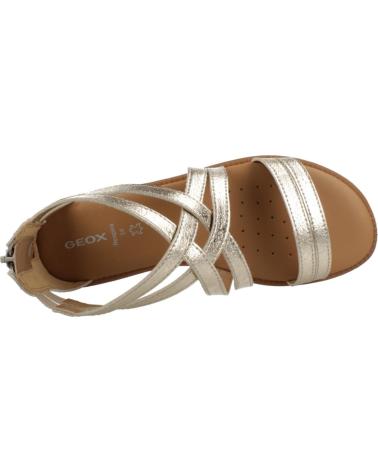 GEOX SANDALIAS MUJER MODELO J SANDAL KARLY COLOR ORO C2010