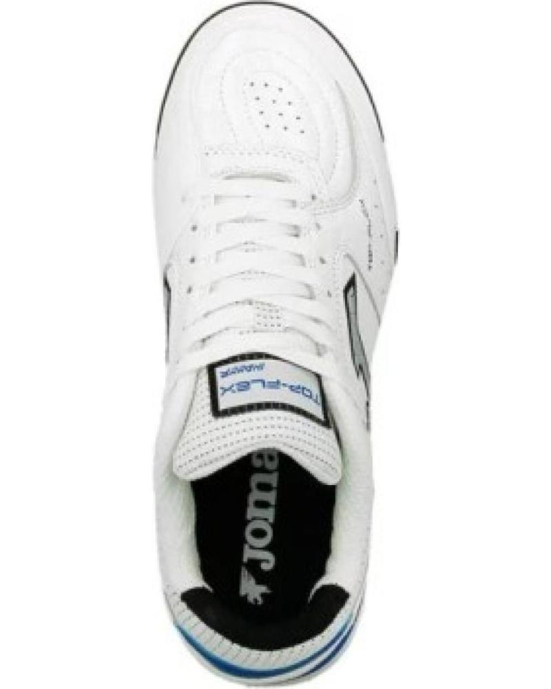 Chaussures Foot Indoor Joma Top Flex 2532 - Cuir Blanc - Sala Futsal