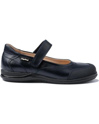 Zapatos de Niña ANGELITOS ESCOLAR PIEL 462 MARINO