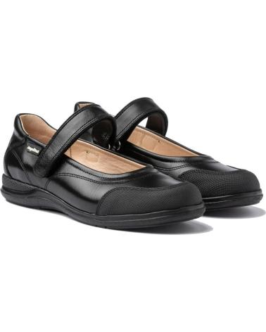Schuhe für Mädchen ANGELITOS ESCOLAR PIEL 462 NEGRO