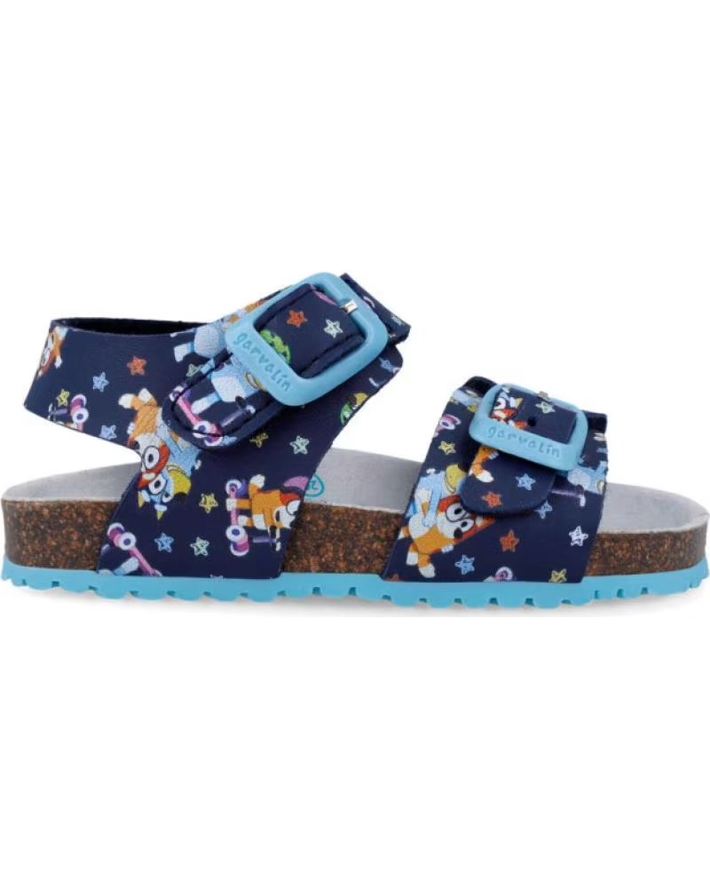 GARVALIN SANDALIAS PARA CHICO 262871 ESTAMPADAS PERRITO AZULA008