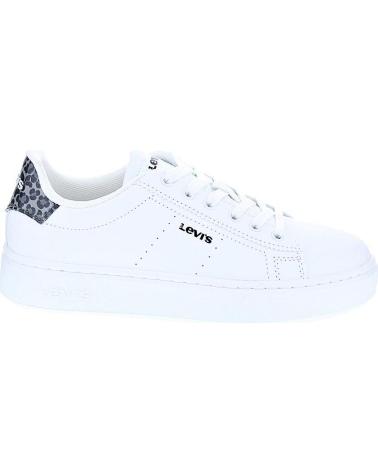 LEVIS BASKETS LEVI´S EVELYN AVEC DÉTAIL IMPRIMÉ ANIMAL BLANCO