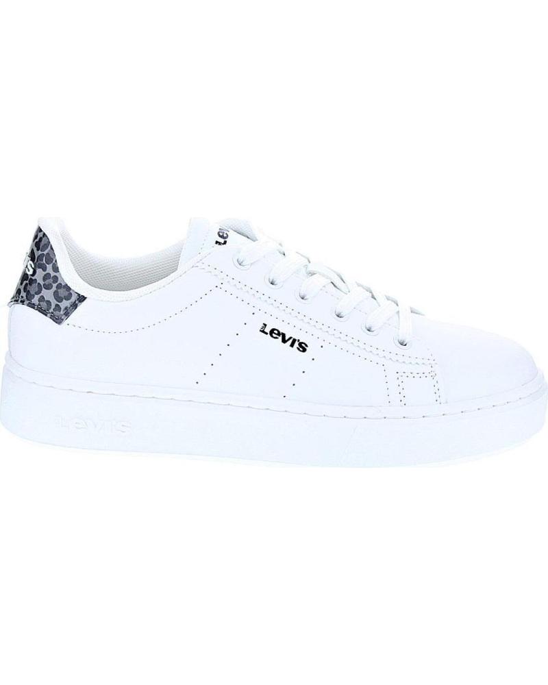 LEVIS BASKETS LEVI´S EVELYN AVEC DÉTAIL IMPRIMÉ ANIMAL BLANCO