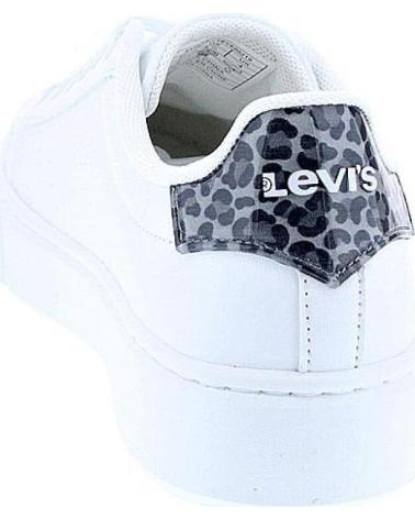 LEVIS BASKETS LEVI´S EVELYN AVEC DÉTAIL IMPRIMÉ ANIMAL BLANCO