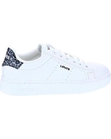 LEVIS BASKETS LEVI´S EVELYN AVEC DÉTAIL IMPRIMÉ ANIMAL BLANCO
