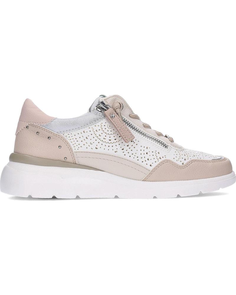 CARMELA TÊNIS ESPORTIVO CARMELA 163096 EM COURO BEIGE