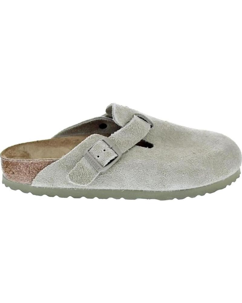 BIRKENSTOCK ZAPATOS ZAPATOS MUJER ZUECOS MODELO BOSTON VERDE
