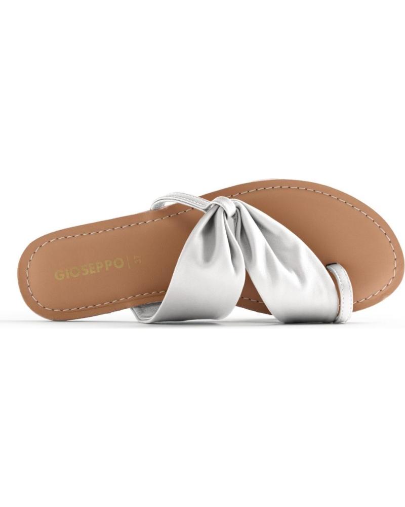 GIOSEPPO SANDALIAS PLANAS DE MUJER 79275 BLANCO