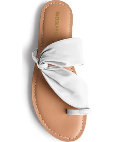 GIOSEPPO SANDALIAS PLANAS DE MUJER 79275 BLANCO