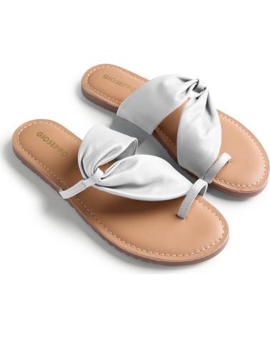 GIOSEPPO SANDALIAS PLANAS DE MUJER 79275 BLANCO