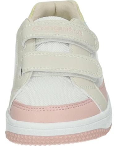 CONGUITOS ZAPATILLAS DEPORTIVAS CASUAL COSH328007 CON CIERRE DE VELCRO MULTICOLOR