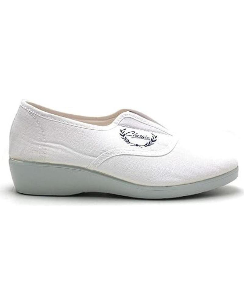 ALCALDE ZAPATILLA TELA AEROBIC BLANCO