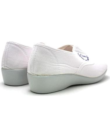 ALCALDE ZAPATILLA TELA AEROBIC BLANCO