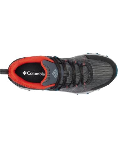 COLUMBIA ZAPATILLAS DE SENDERISMO PEAKFREAK II OUTDRY ANTRACITA-TURQUESA-NARANJA