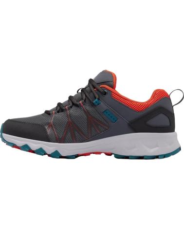 COLUMBIA ZAPATILLAS DE SENDERISMO PEAKFREAK II OUTDRY ANTRACITA-TURQUESA-NARANJA
