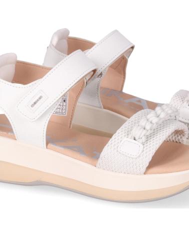 CHIKA10 SANDALIA AGORA 31 CON PLATAFORMA Y DETALLES DECORATIVOS BLANCO-WHITE