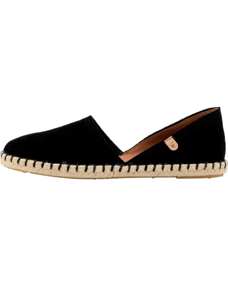 VERBENAS ALPARGATAS MUJER MODELO CARMEN SERRAJE COLOR  NEGRO