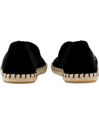 VERBENAS ALPARGATAS MUJER MODELO CARMEN SERRAJE COLOR  NEGRO