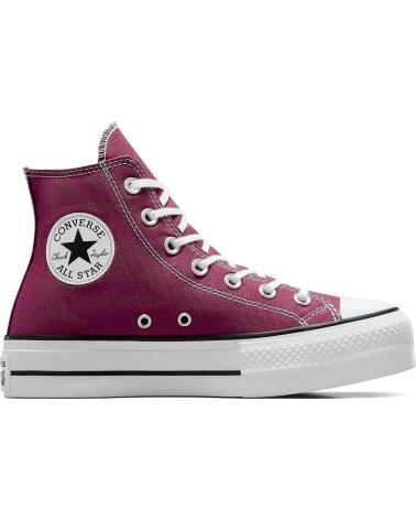 CONVERSE ZAPATILLAS CONVERSE CHUCK TAYLOR ALL STAR HIGH PLATFORM LEGEND BERRY LEGEND BERRY-WHITE-BLACK