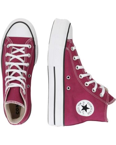CONVERSE ZAPATILLAS CONVERSE CHUCK TAYLOR ALL STAR HIGH PLATFORM LEGEND BERRY LEGEND BERRY-WHITE-BLACK