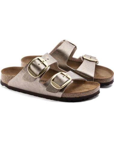 BIRKENSTOCK ARIZONA BIRO-FLOR TAUPE