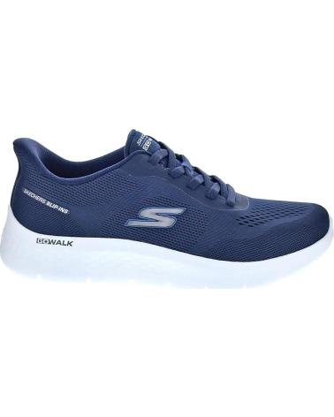 SKECHERS SLIP-INS GO WALK FLE AZUL