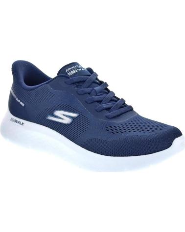 SKECHERS SLIP-INS GO WALK FLE AZUL