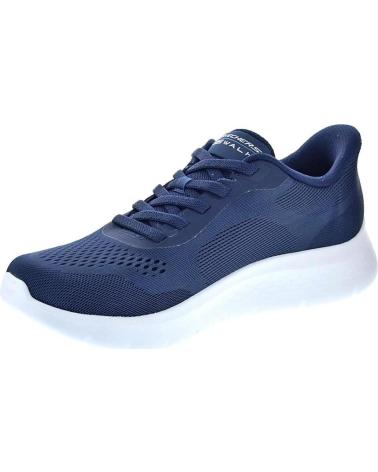 SKECHERS SLIP-INS GO WALK FLE AZUL
