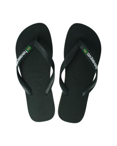 Chanclas HAVAIANAS  de Hombre BRASIL LOGO  GREEN OLIVE
