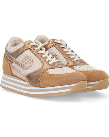 NO NAME NO NAME PARKO JOGGER, TEJIDO TÉCNICO Y ANTE, BEIGE BEIGE