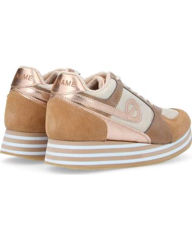 NO NAME NO NAME PARKO JOGGER, TEJIDO TÉCNICO Y ANTE, BEIGE BEIGE