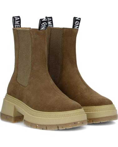 NO NAME STRONG JODHPUR SUEDE TABAC TABAC