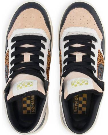 NO NAME ZAPATILLAS KELLY MID W P CON ESTAMPADO ANIMAL BROWN