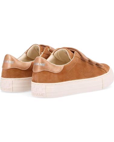 NO NAME ZAPATILLAS ARCADE STRAPS EN ANTE CON PERFORACIONES CAMEL
