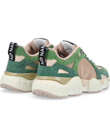 NO NAME ZAPATILLAS KRAZEE RUNNER W H SDE-KNIT WHITE-DUCK-AQUA