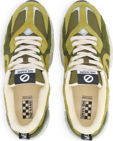 NO NAME ZAPATILLAS KRAZEE RUNNER CON PANELES DE MALLA Y ANTE WHITE-DUCK-AQUA