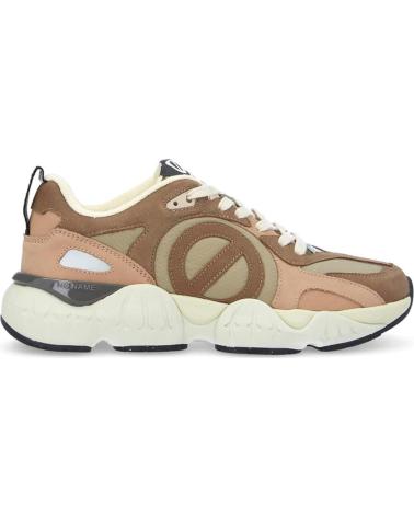 NO NAME KRAZEE RUNNER M NUBUCK TAUPE TAUPE
