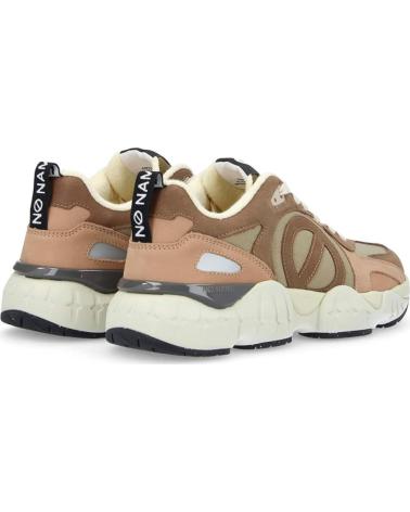 NO NAME KRAZEE RUNNER M NUBUCK TAUPE TAUPE