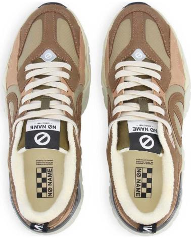 NO NAME KRAZEE RUNNER M NUBUCK TAUPE TAUPE
